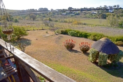 Garden viewed from deck