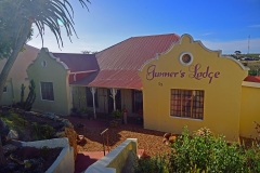 Front of Gunner's Lodge